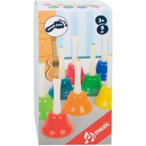 Small Foot gekleurde handbellen, set van 8