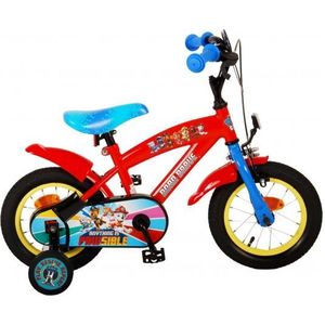 Paw Patrol Kinderfiets - Jongens - 12 inch - Rood/Blauw