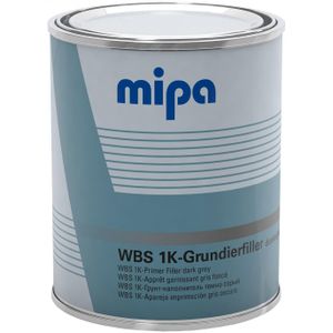 Mipa primer-filler "wbs 1k" wbs 1k primer filler dark gray