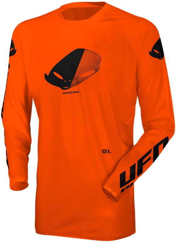 UFO PLAST jersey "mx radial mx jersey ufo radial neon orange gr. l