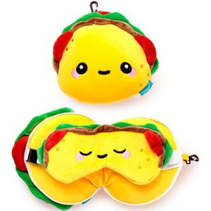 Relaxeazzz Foodiemals Frida de Taco Reiskussen & Slaapmasker
