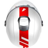 UFO PLAST jethelm "nixie helmet ufo nixie jet white/red gr. l