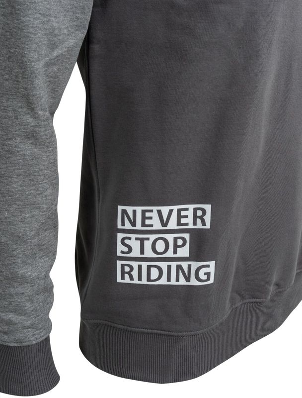 CONTEC sweatshirt met lange mouwen "never stop riding" ct swaetshirt never stop