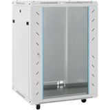 VidaXL Netwerkkast met draaiwieltjes 15u 19" ip20 60x45x86 cm