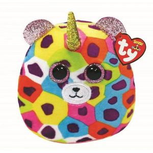 TY squish a boo knuffelkussen luipaard giselle 8 cm