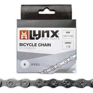 Lynx 9-speed fietsketting 1/2 x 11/128 (116 schakels) - Verbonden