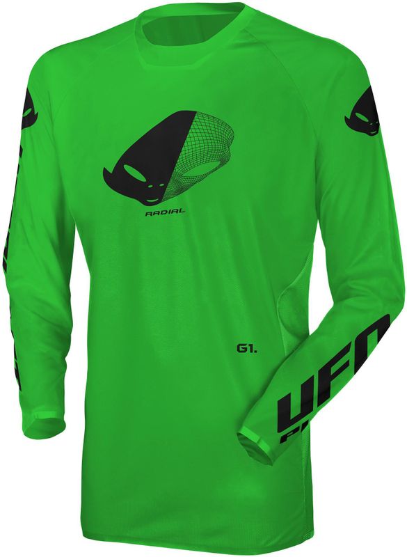 UFO PLAST jersey "mx radial mx jersey ufo radial neon green gr. l