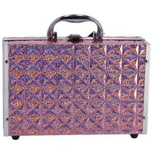 Casuelle Make Up Koffer Roze Holografisch