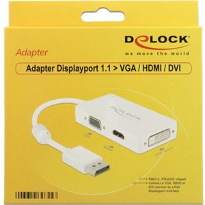 DeLOCK DisplayPort > VGA/HDMI/DVI