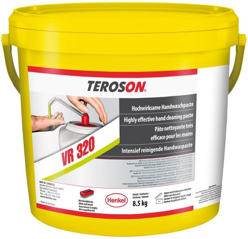 TEROSON handreiniger "vr 320" (teroquick) handwash paste 8.5 kg eimer vr320