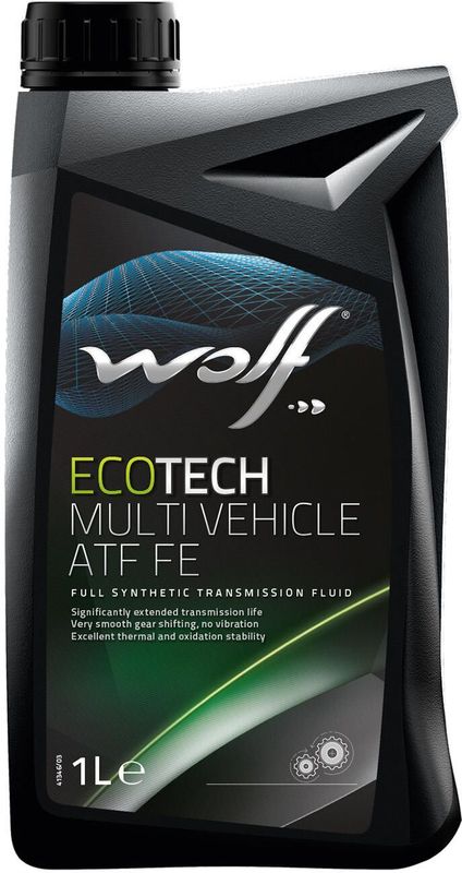 Wolf - EcoTech Multi Vehicle ATF FE - Versnellingsbakolie - Rood - 1 liter