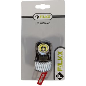 FALKX LED koplamp incl. batterijen (hangverpakking)