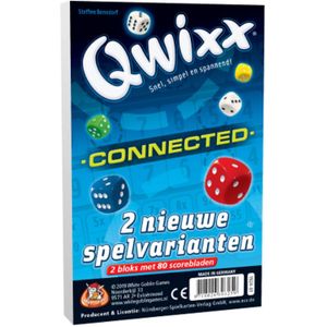 Qwixx Connected Uitbreidingsset - 2 nieuwe varianten voor nog meer spelplezier - Leeftijd 8+ - Aantal spelers 2-5