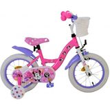 Disney Minnie Cutest Ever! Kinderfiets Meisjes 14 inch Roze