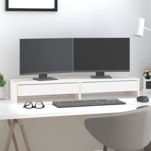 vidaXL-Monitorstandaard-100x27x15-cm-massief-grenenhout-wit