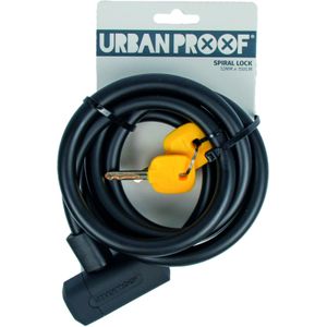Urbanproof spiraalslot 12mm*150cm zwart
