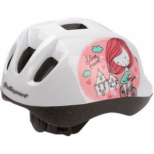 helm prinses wit maat 46/53 cm