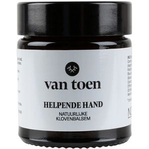 Van Toen Remedies Helpende hand klovenbalsem - 30ml