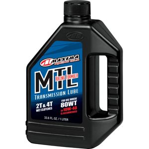 MAXIMA RACING OILS transmissie-olie "mtl-r 2-takt transmissie 80wt". trans. oil