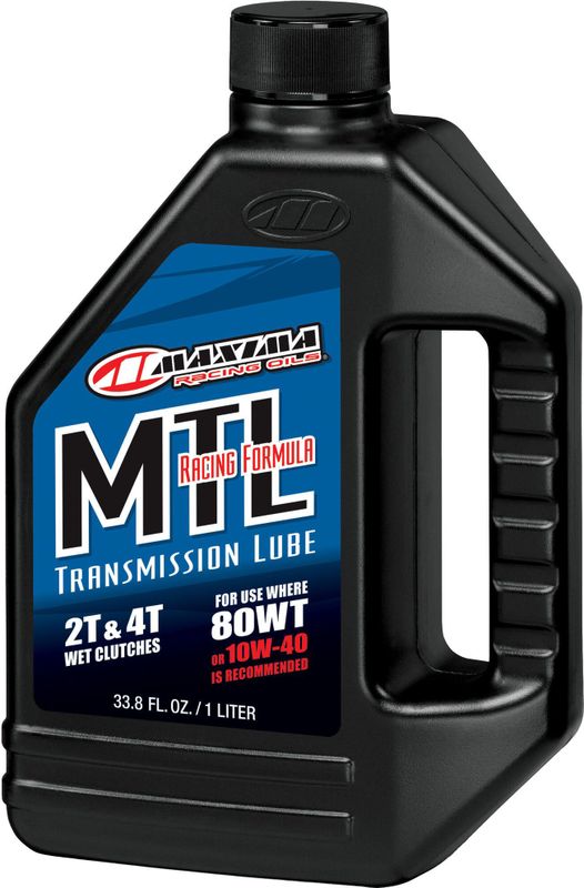 MAXIMA RACING OILS transmissie-olie "mtl-r 2-takt transmissie 80wt". trans. oil