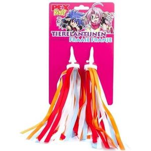 PexKids Fietsfun Oranje Streamers - 25mm