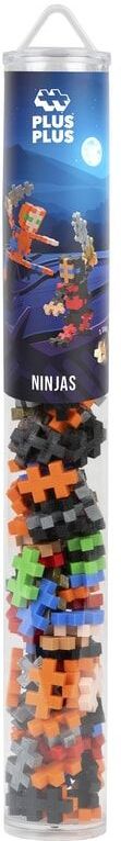 Plus-Plus Ninjas - 100 Stuks - Bouwstenen - Multikleur - Duurzaam Kunststof