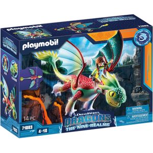 PLAYMOBIL Dragons: The Nine Realms - Feathers & Alex - 71083