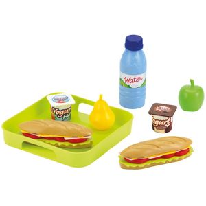 Ecoiffier 100% Chef Sandwich Set met Dienblad