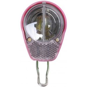 Spanninga koplamp roxeo roze aan/uit xda daglichtfunct naafdynamo