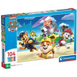 Paw Patrol Puzzel (104 Stukjes) - Voor Kinderen vanaf 6 Jaar