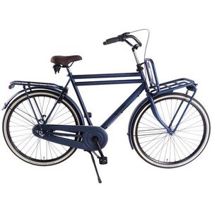 Aldo 28 inch opafiets cargo 3v 50cm jeans blauw