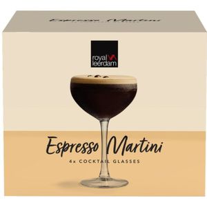 Royal Leerdam Leerdam Espresso Martini Glas Set 4