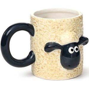 Shaun het Schaap Gevormde Keramiek Mok
