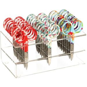 Face & Nail nagelschaar bloemen assorti display 24 stuks