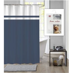 Dutch House douchegordijn 180x200 cm blauw