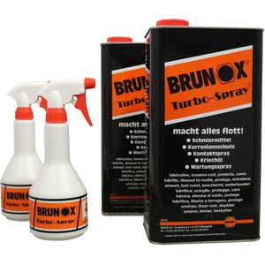 BRUNOX multi-olie "turbo-spray" universal oil turbo spray set