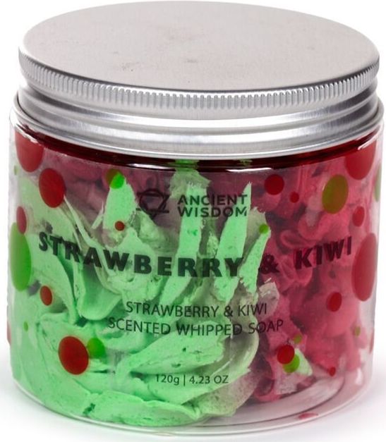 Aardbei & Kiwi - Whipped Soap Bodywash