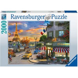 Romantische Avond in Parijs (2000 Stukjes) - Ravensburger Puzzel