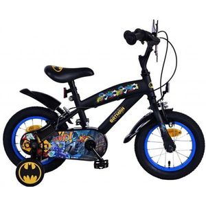 Batman Kinderfiets Jongens 12 inch Zwart Twee handremmen