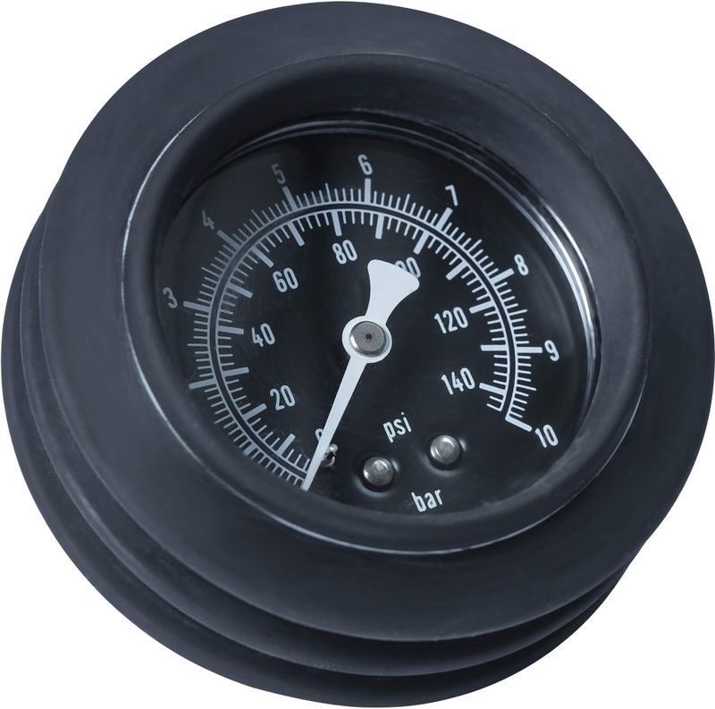 Pieper manometer pressure gauge black