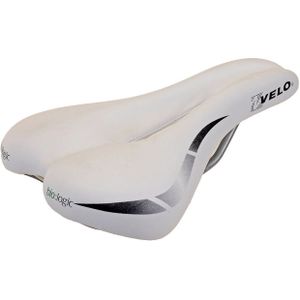 Zadel Velo WideChannel - wit