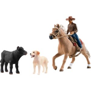 Schleich FARM WORLD - Westernrijden - Speelfigurenset - Kinderspeelgoed Voor Jongens en Meisjes