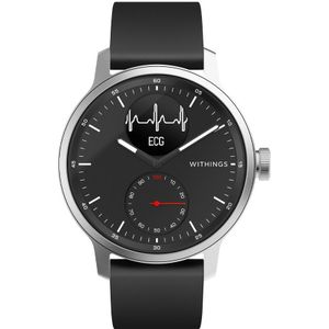 Withings ScanWatch - Smartwatch - 42 mm en Zwart