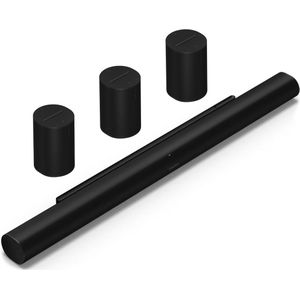 Sonos Premium Surroundset - Arc Ultra + Era 100 - 3 Pack - Zwart
