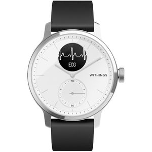Withings ScanWatch - Smartwatch - 42 mm en Wit