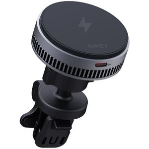 AUKEY HD-MC13A MagFusion Dash Pro Qi2 - Zwart