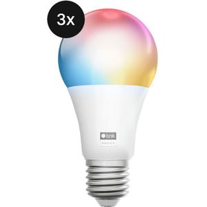 tink Basics White & Color E27 Bulb met Matter - 3-pack