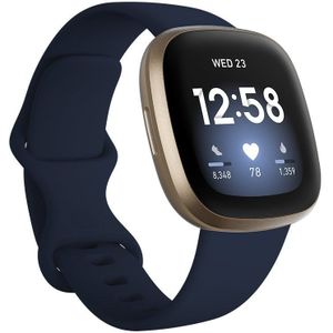 Fitbit Versa 3 - Smartwatch en Activiteitstracker met GPS - Nachtblauw