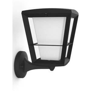 Philips Hue Econic Staande Led Muurlamp - Zwart