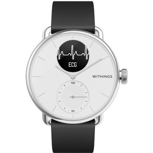 Withings ScanWatch - Smartwatch - 38 mm en Wit